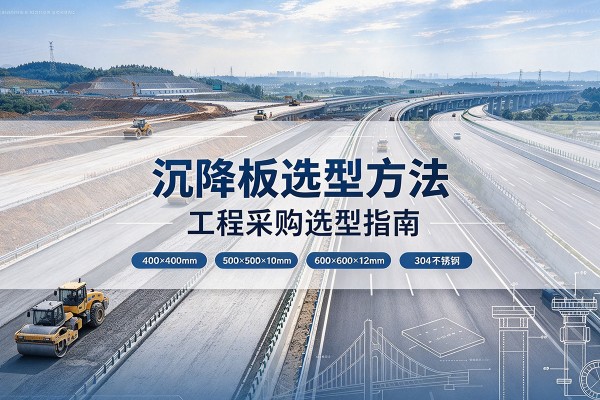 黔西沉降板选择方法