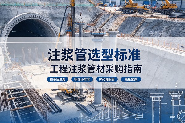 黔西注浆管选型标准