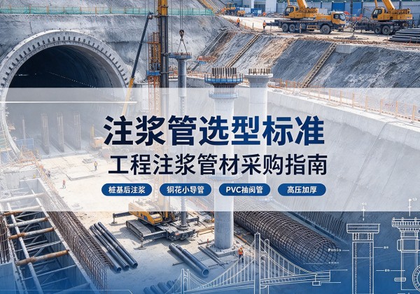 黔西注浆管选型标准