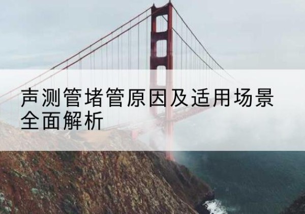 黔西声测管堵管的主要原因有哪些？-声测管堵管原因及适用场景全面解析